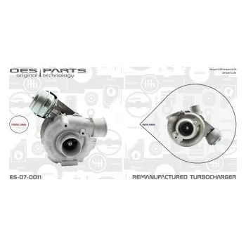 Turbodmychadlo Dmychadlo, plnění BMW, , 0860049, 11657780199, 11657780199D, 11657781434, 11657781435, 116577814359, 1165860049, 5860006, 7780199, 7780199C, 7780199D, 7781434, 7781435, OES, ES-07-0011