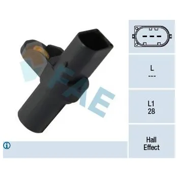 Čidlo automobilu Snímač, poloha vačkového hřídele FAE 79226
