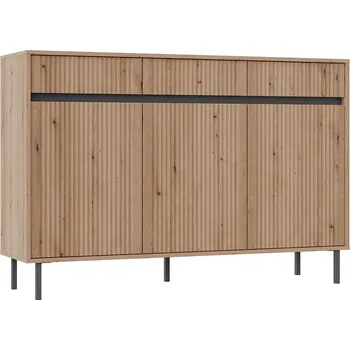 Komoda OSAKA e | komoda 3F 3S | 148,6 cm | dub evoke