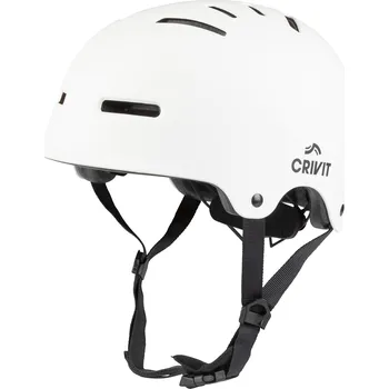 Cyklistická přilba CRIVIT Dětská helma (bílá, S/M)