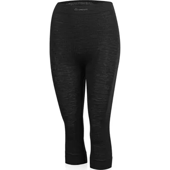 Dámské termo spodky MALKA dámské bezešvé merino spodky - Černá 9090 / L/XL / Černá