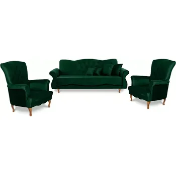 Sedací souprava Sedací souprava Panama 3+1+1, zelená (Monolith 37)