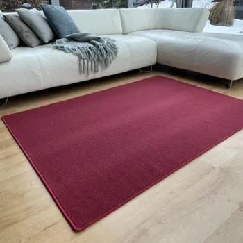 Koberec Kusový koberec ASTRA červený Rozměr: 60x110 cm