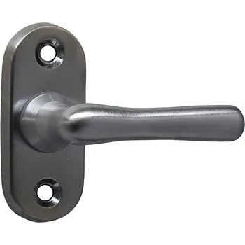 Okenní klika Okenní kování COBRA ELEGANT půloliva malá (OCS - chrom matný), HO půloliva, COBRA OCS (chrom matný)