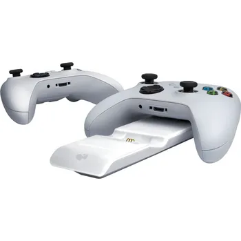Herní ovladač Nabíjecí stanice pro Xbox Series X|S ovladač - Metavolt Dual White