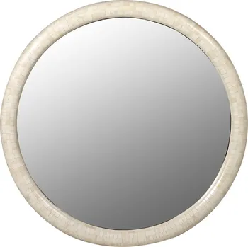 Zrcadlo Luxusní nástěnné zrcadlo Trevor 100cm krémové