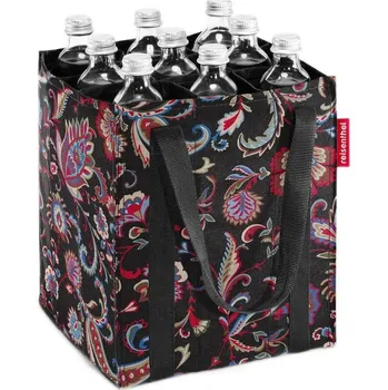 Úložný box Reisenthel, Sáček na lahve Bottlebag Paisley černý - Formadore