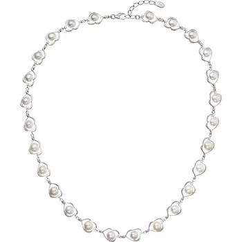 Náhrdelník Stříbrný náhrdelník s říčními perlami ve stříbře 22048.1