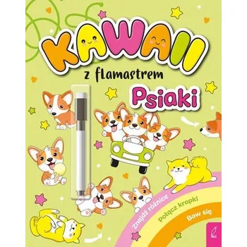 První čtění Kawaii z flamastrem Psiaki - Klempas Patrycja