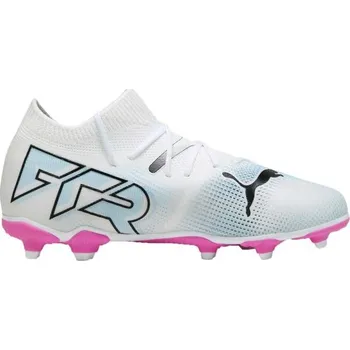 Kopačky Dětské kopačky Puma FUTURE 7 MATCH FG/AG JR 11 Bílá, Černá, Mix, Růžová