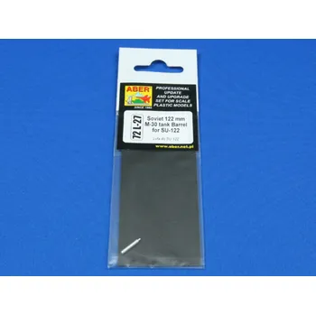 Plastikový model Aber Models 1/72 Soviet tank barrel for SU-122
