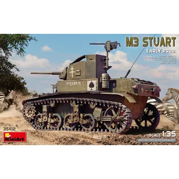 Plastikový model 1:35 M3 Stuart Early Production