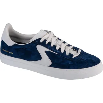 Pánské tenisky Tmavě modro-bílé pánské stylové tenisky Skechers Arch Fit Legend - Hamor 254000-NVY Velikost: 47,5