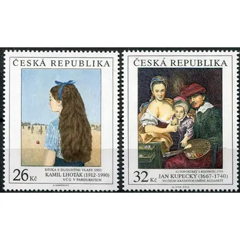 Poštovní známka Česká pošta (2012) č. 746 + 749 ** - Česká republika - Umění 2012