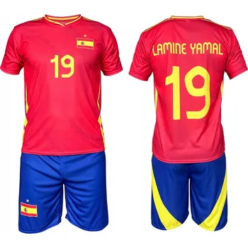 FOTBALOVÝ KOMPLET ŠPANĚLSKO YAMAL Velikost: 116 (4-5 roky)