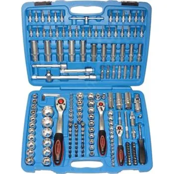 Gola sada Triumf 100-00112 - Sada hlavic nástrčných (GOLA) 1/4" & 3/8" & 1/2", 171-dílná, v plastovém kufříku