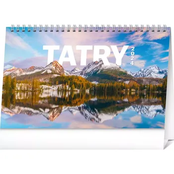 Kalendář Stolní kalendář Tatry 2024, 23,1 × 14,5 cm
