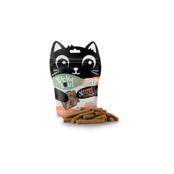 Pamlsek pro kočku Lucky Lou Lucky Ones Sticks kuřecí a králičí 50 g