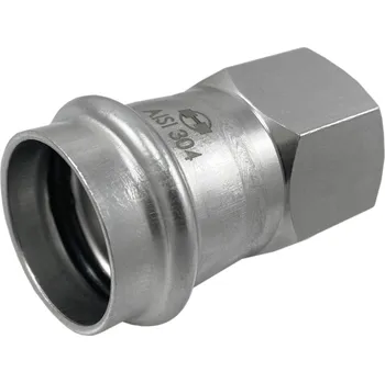 Fitinka H-LINE INOXPRESS 18 x 1/2" vsuvka přechodová s vnitřním závitem F x Fil.F