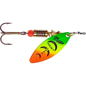 Umělá nástraha Rotační třpytka Mepps Aglia Long Vel.1+ 6g Firetiger