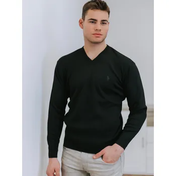 Pánský svetr Pánský svetr 02 černý, VELIKOST M