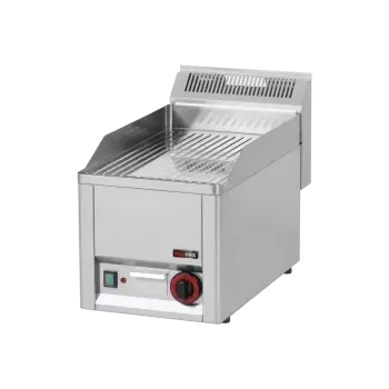 Kuchyňský gril REDFOX Grilovací deska 32x48 elektrická chromovaná rýhovaná bez podestavby 230 V | REDFOX - FTRC 30 EL