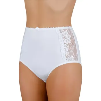 Dámská móda Dámské vyšší kalhotky Zosia FABIO Barva: Bílá, Velikost: M