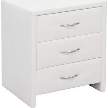 Noční stolek Noční stolek Etna černá eko kůže