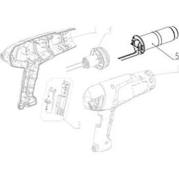 Horkovzdušná pistole Steinel 110036959 - Náhradní díl - Topné těleso Heating element pro HL 1620 S