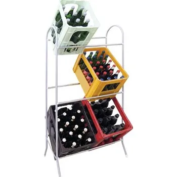 regál Regál na nápojové bedny Schulte R3065-00-01 1240x630x370 mm, pozinkovaný