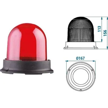 Maják LED maják Maxi-Volt 125 mm TERMSB0808