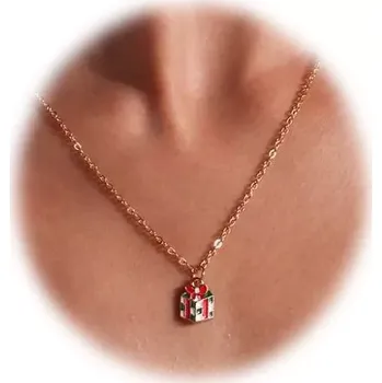 Vánoční dekorace Vánoční řetízek - Vánoční dárek - smalt (do vyprodání zásob)