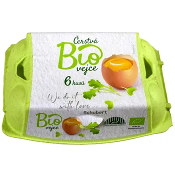 Schubert Čerstvá vejce M BIO 6 ks vejce Schubert Čerstvá vejce M BIO 6 ks