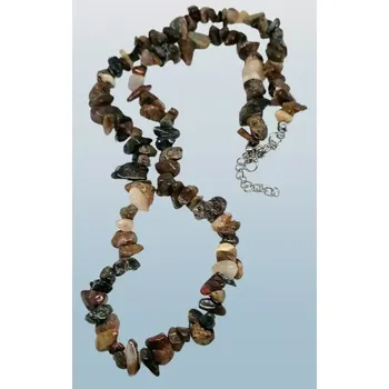 Náhrdelník Pietrezit sekaný náhrdelník krátký 45 cm