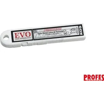 Pracovní nůž JOBIprofi KDS Náhradní čepele (břity) | 18 mm, 0,5 mm (1bal/10ks)