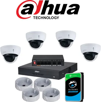 Kompletní kamerový systém DAHUA TECHNOLOGY Set Dahua 4xIP kamera