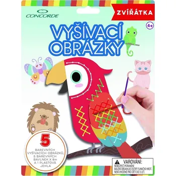 Concorde Vyšívací obrázky zvířátka