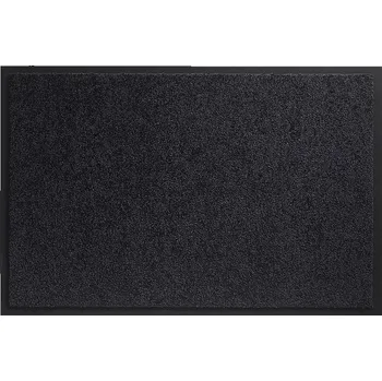 Rohožka Černá vnitřní vstupní čistící pratelná rohož Twister - 60 x 90 cm (81715487) FLOMAT