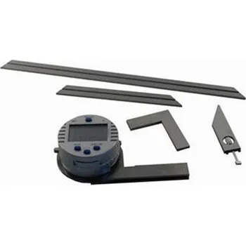 Kinex 1093-20 - Úhloměr strojní 150mm digitální, rozsah 0-360°, tř.přesnosti I