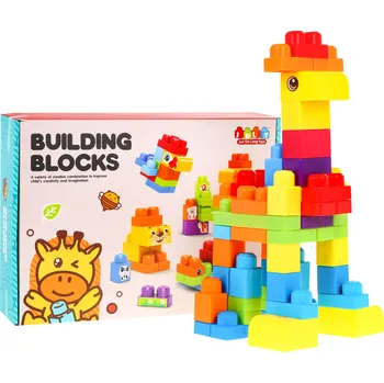 ostatní stavebnice RKToys Stavebnice Zoo 68 ks