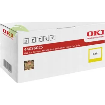Toner OKI 44036025, OKI Pro9420WT/ES9410 žlutý originální