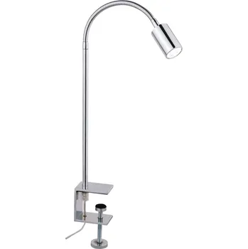 Lampička Busch LED připínací světlo Karen s vypínačem - Ø hlavy lampy 3 cm chrom 1 x 6,5 W LED - Doprava zdarma