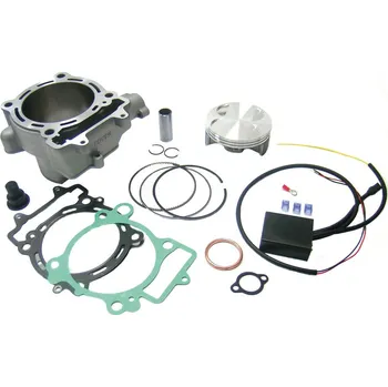 Píst motoru ATHENA VÁLEC KOMPLETNÍ KAWASAKI KFX 450R '08-'12, VELKÝ OTVOR =100MM (+4MM=490CCM)