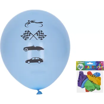Balónek wiky Balónek nafukovací 30 cm sada , Auta