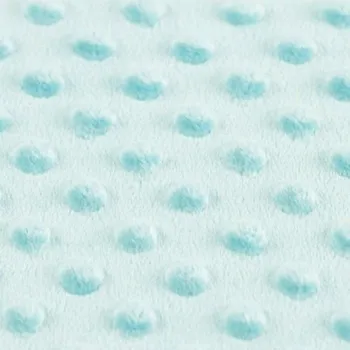 Látka minky světle modrá š. 150 cm EU