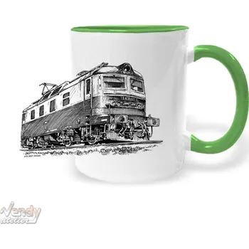 Hrnek - 479.0027 Hrbatá Barva: Zelená