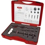 Ruko 109006K - Sada děrovačů (výsečníků) s kuličkovým ložiskem v kufru, typ 3K