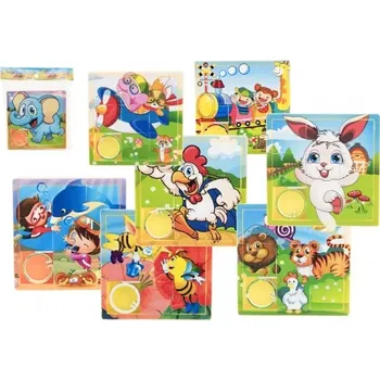 Hračka Teddies Přesouvačka hlavolam plast 10 cm