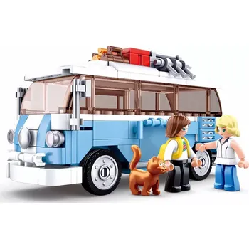 Stavebnice Sluban Sluban B0707 Happy bus