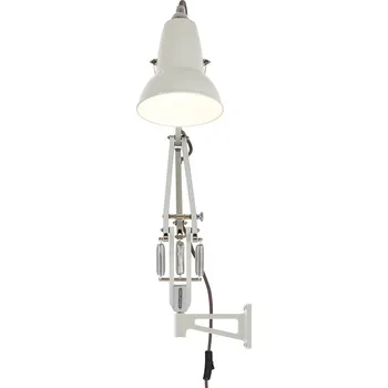 Lampička Anglepoise Original 1227 Mini LED nástěnné svítidlo, bílé - Stínidlo na lampu – výška 14 cm, Ø 13 cm; nástěnný držák – výčnělek 17 cm, výška 10 cm plátěně bílá 1 x 3 W LED - Doprava zdarma